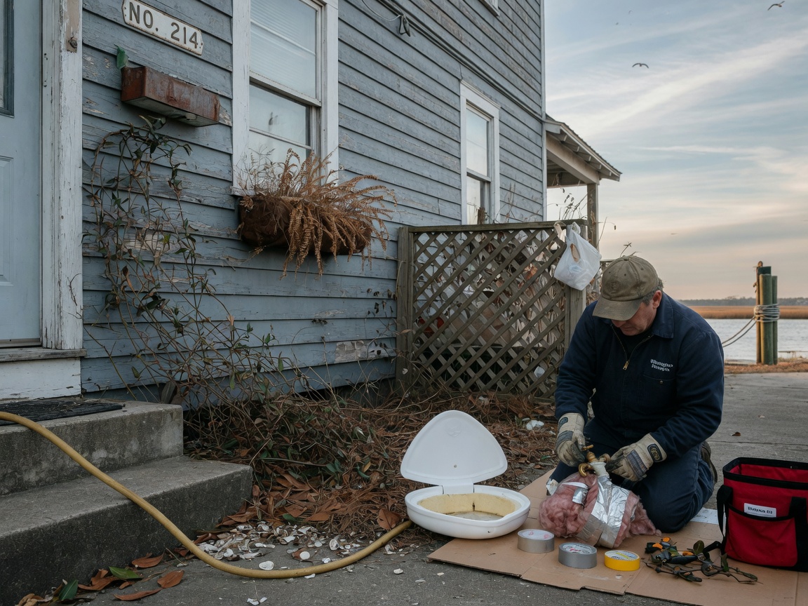 Winterizing Outdoor Faucets in Coastal Wilmington Homes