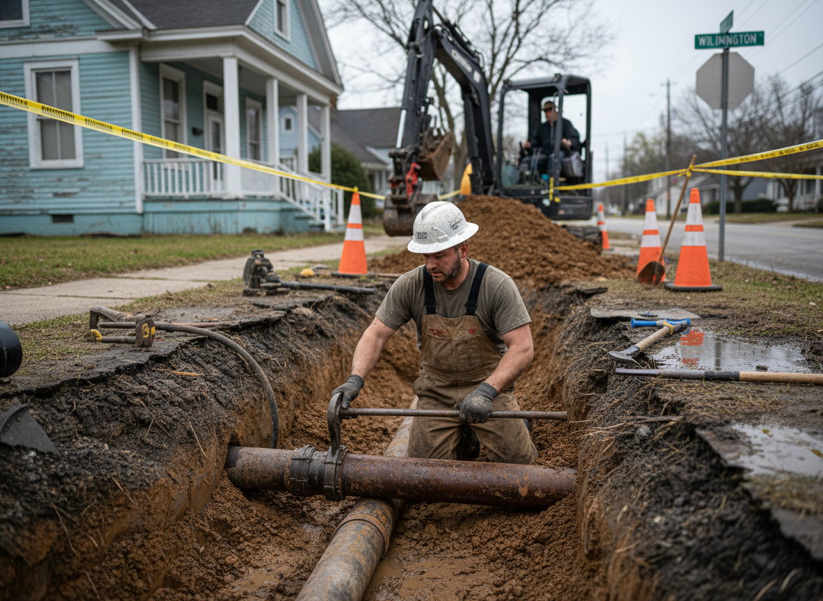 Sewer Line Repair in Wilmington, CA